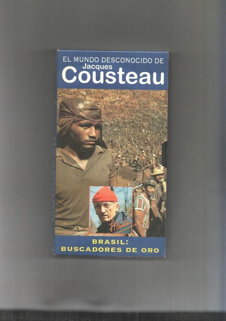 Video VHS: El Mundo desconocido de Jacques Cousteau numero 11: Brasil buscadores de oro