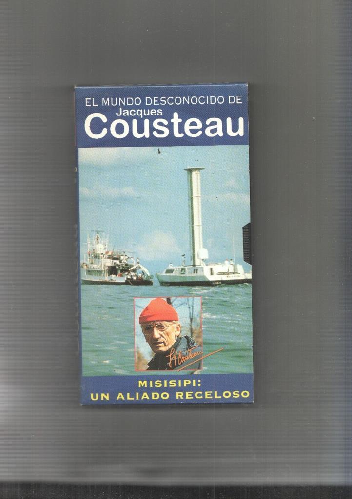 Video VHS: El Mundo desconocido de Jacques Cousteau numero 07: Misisipi un aliado receloso