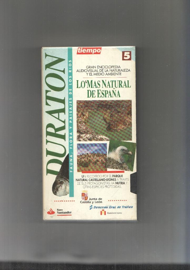 Video Vhs: Lo mas natural de España: Duraton