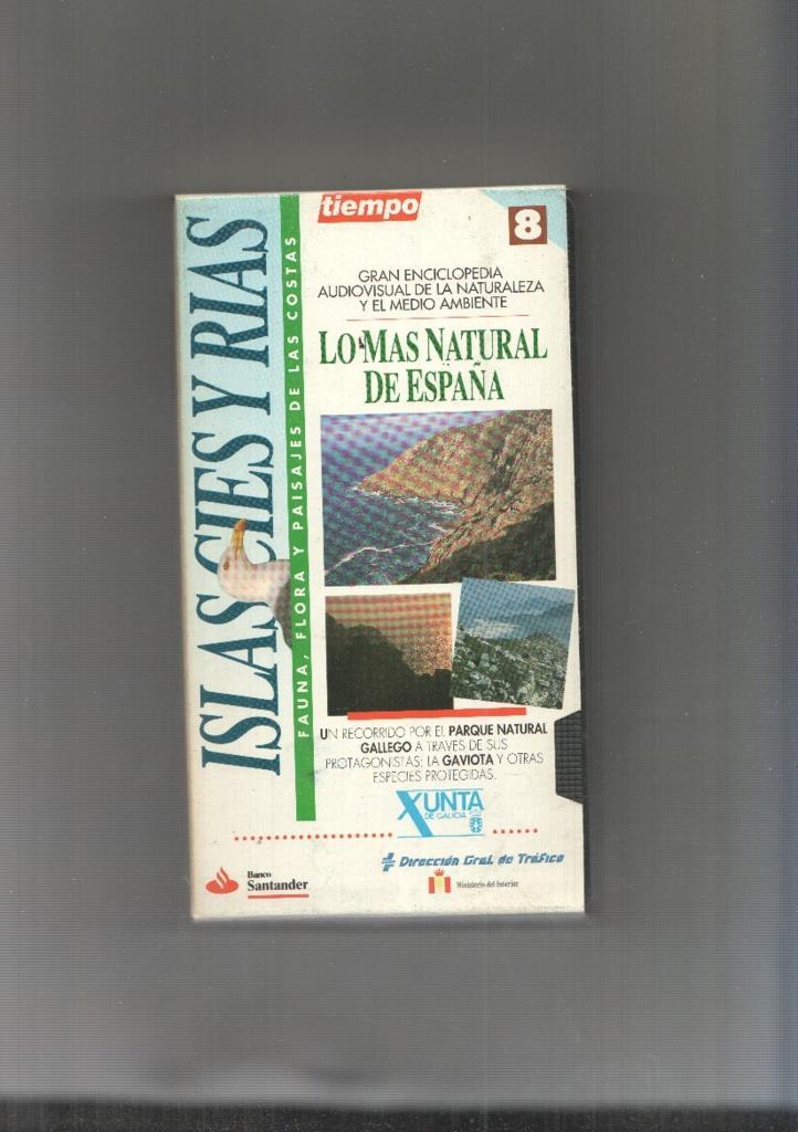 Video Vhs: Lo mas natural de España: Islas cies y rias