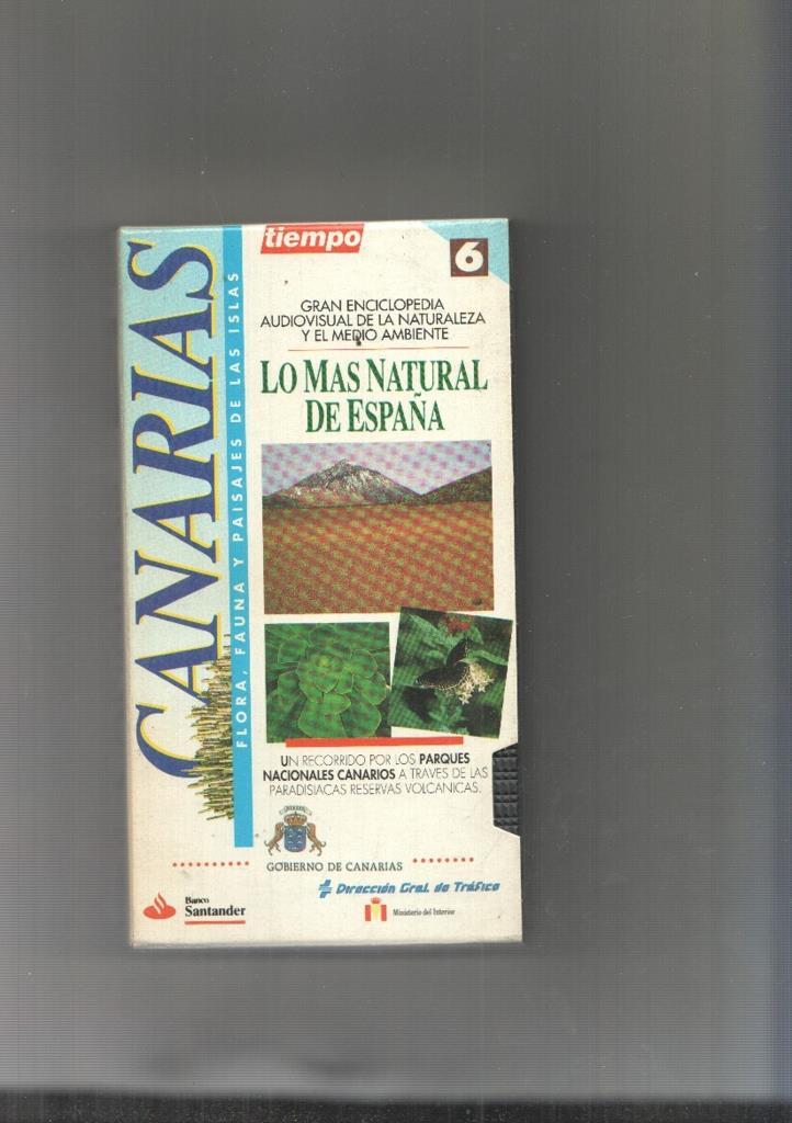 Video Vhs: Lo mas natural de España: Canarias