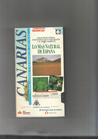 Video Vhs: Lo mas natural de España: Canarias