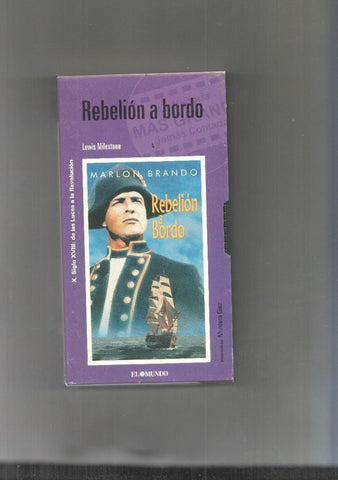 Video VHS: Rebelion a Bordo