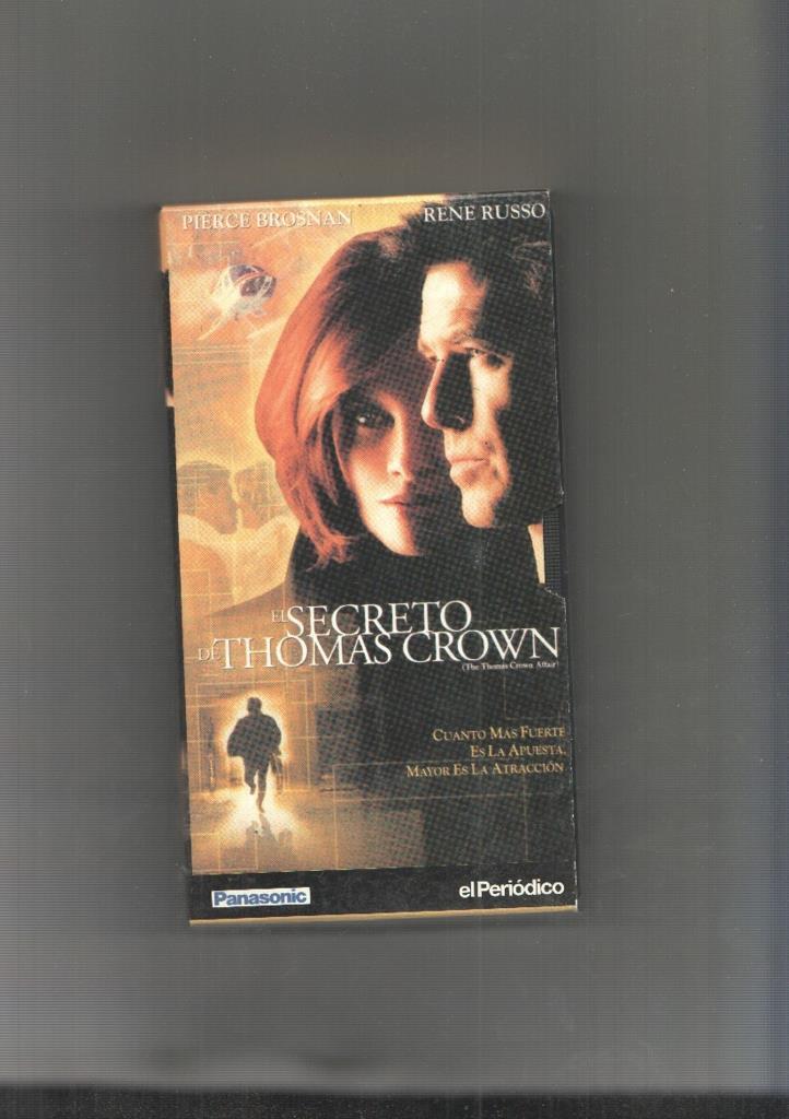 Video VHS: El secreto de thomas Crown
