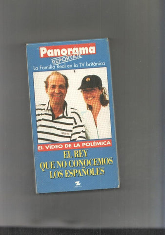 Video VHS: El rey que no conocemos los españoles