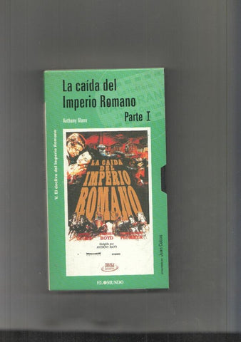 Video VHS: La caida del imperio Romano 