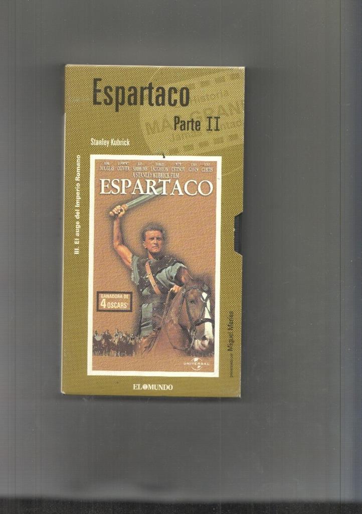Video VHS: Espartaco
