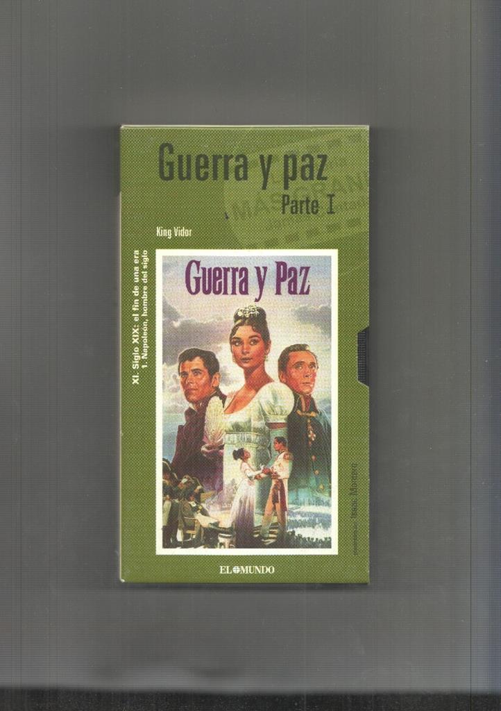 Video VHS: Guerra y paz 