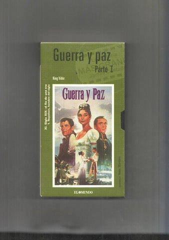 Video VHS: Guerra y paz 