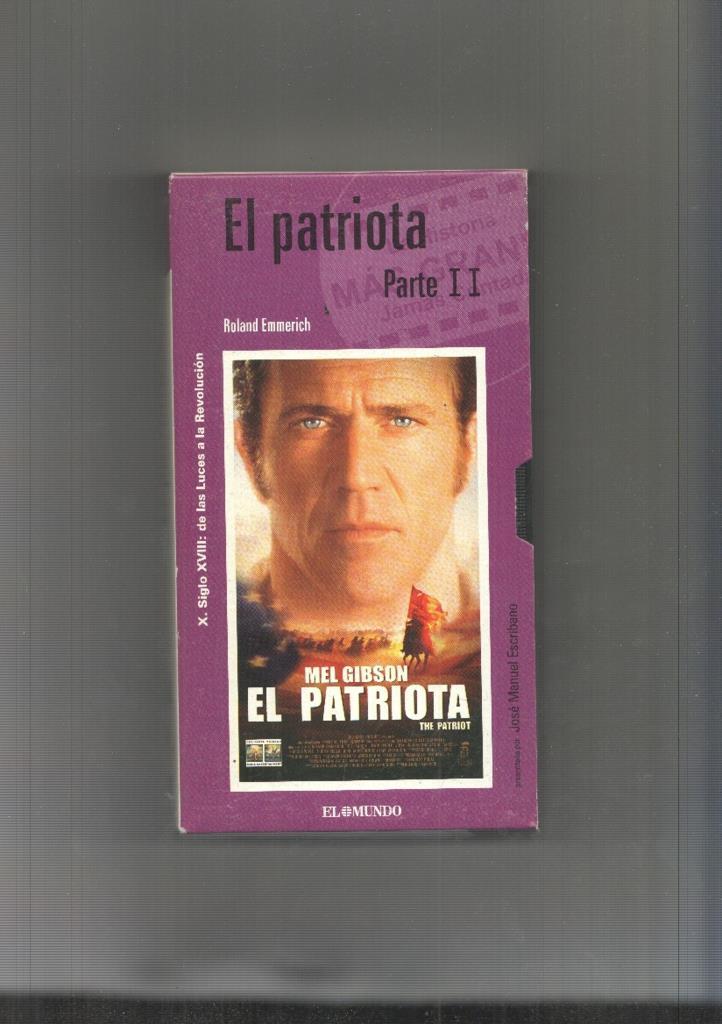 Video VHS: El patriota