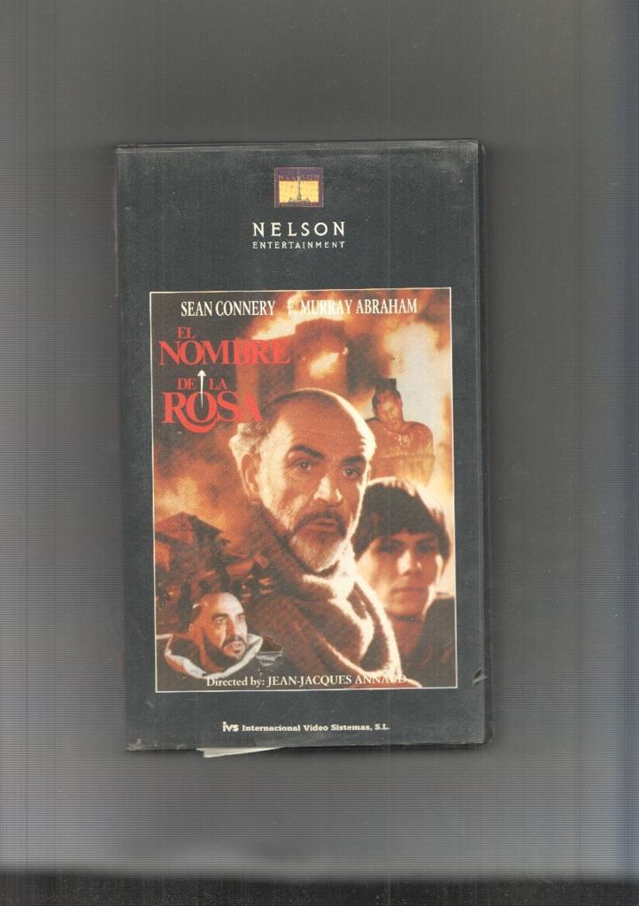 Video VHS: El Nombre de la rosa