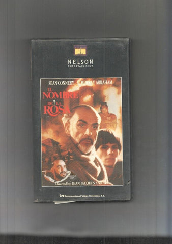 Video VHS: El Nombre de la rosa