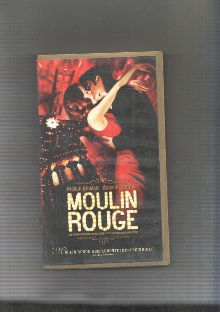 Video VHS: Moulin Rouge