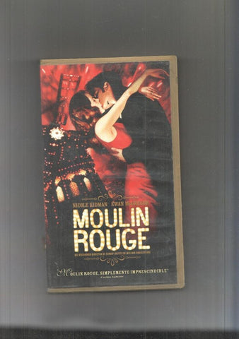 Video VHS: Moulin Rouge