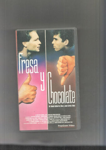 Video VHS: Fresa y Chocolate