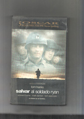 Video VHS: Salvar al Soldado Ryan 
