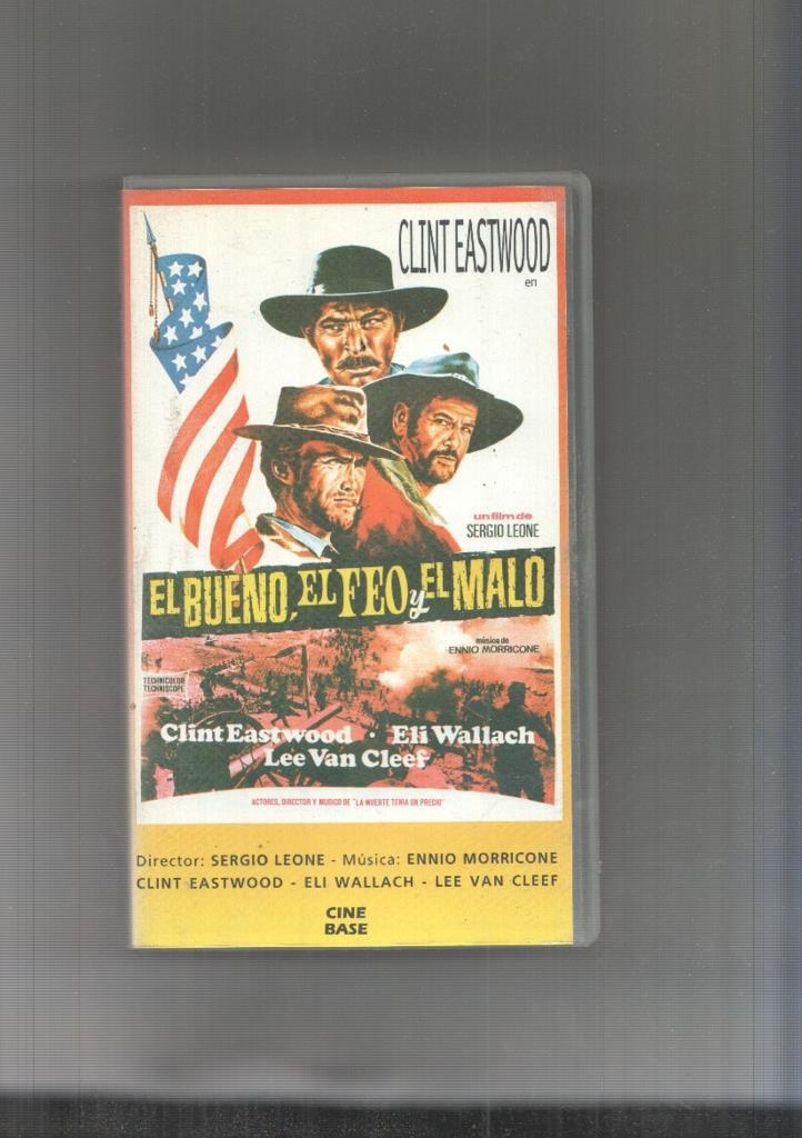 Video VHS: El bueno, El feo y El malo