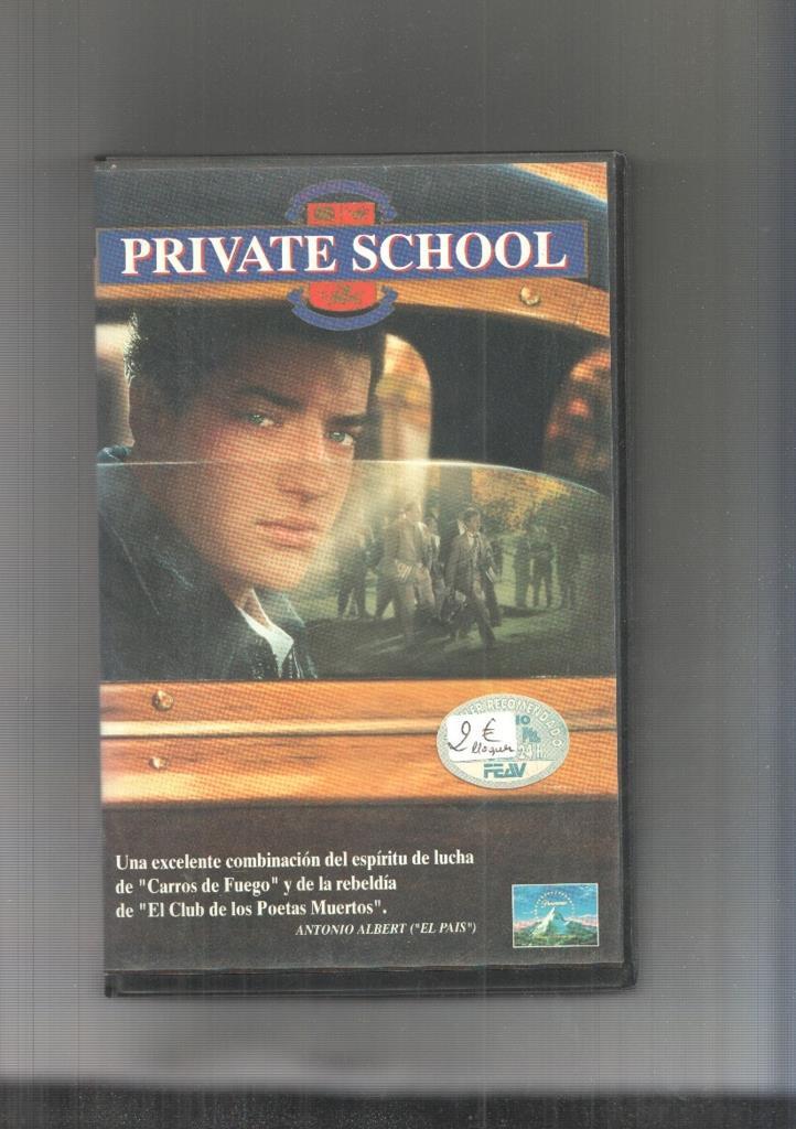 Video VHS: Private School