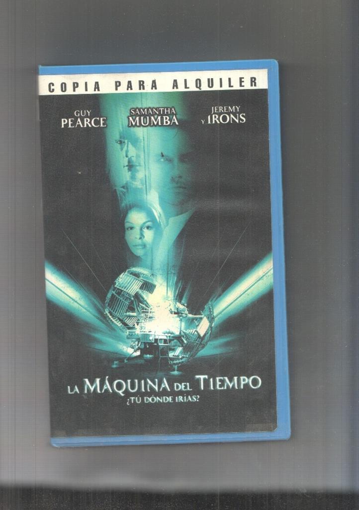 Video VHS: La maquina del tiempo 