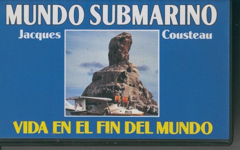Video VHS: Jacques Cousteau: Mundo Submarino numero 29: Vida en el fin del mundo