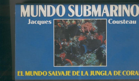 Video VHS: Jacques Cousteau: Mundo Submarino numero 02: Jungla de Coral