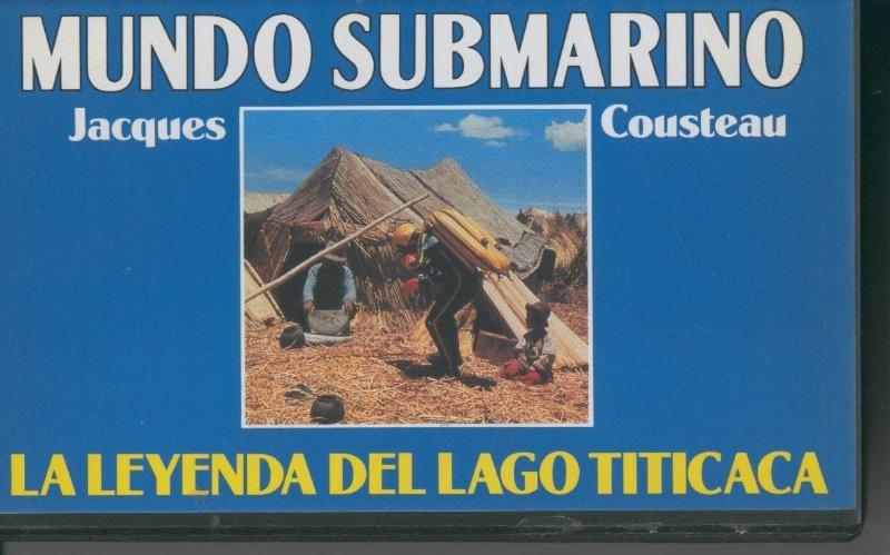 Video VHS: Jacques Cousteau: Mundo Submarino numero 07: La leyenda del lago Titicaca