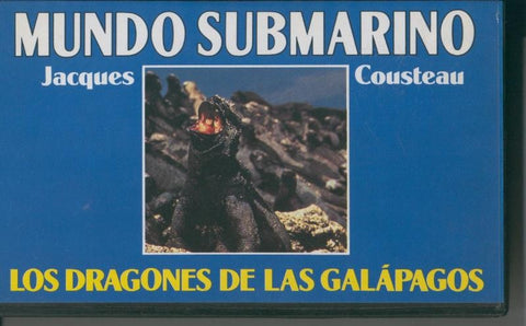 Video VHS: Jacques Cousteau: Mundo Submarino numero 15: Los dragones de las galapagos