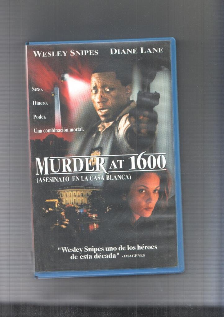 Video VHS: Murder at 1600