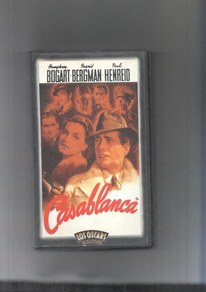 Video VHS: Casablanca