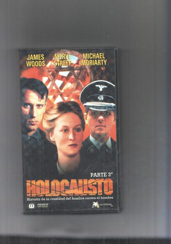 Video VHS: Holocausto parte 3