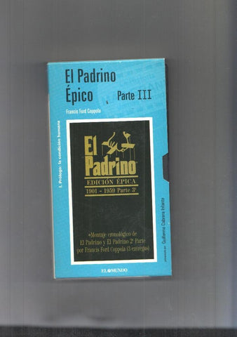 Video VHS: El Padrino parte III