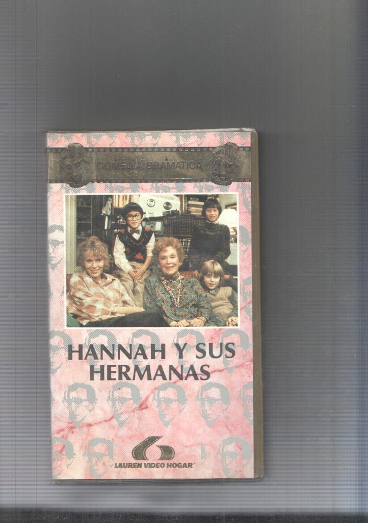 Video VHS: Hannah y sus Hermanas