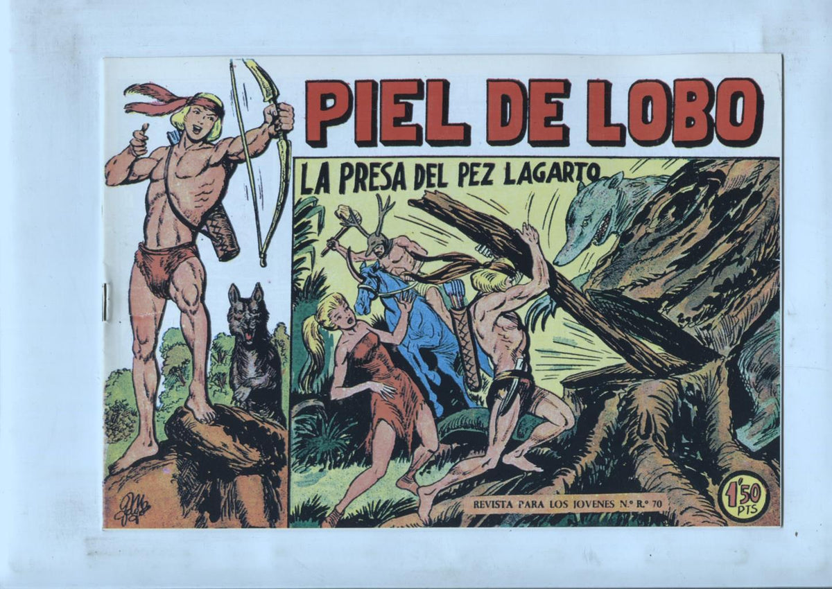 Facsimil: Piel de Lobo numero 03: La presa del pez lagarto
