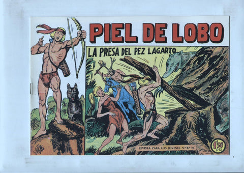 Facsimil: Piel de Lobo numero 03: La presa del pez lagarto