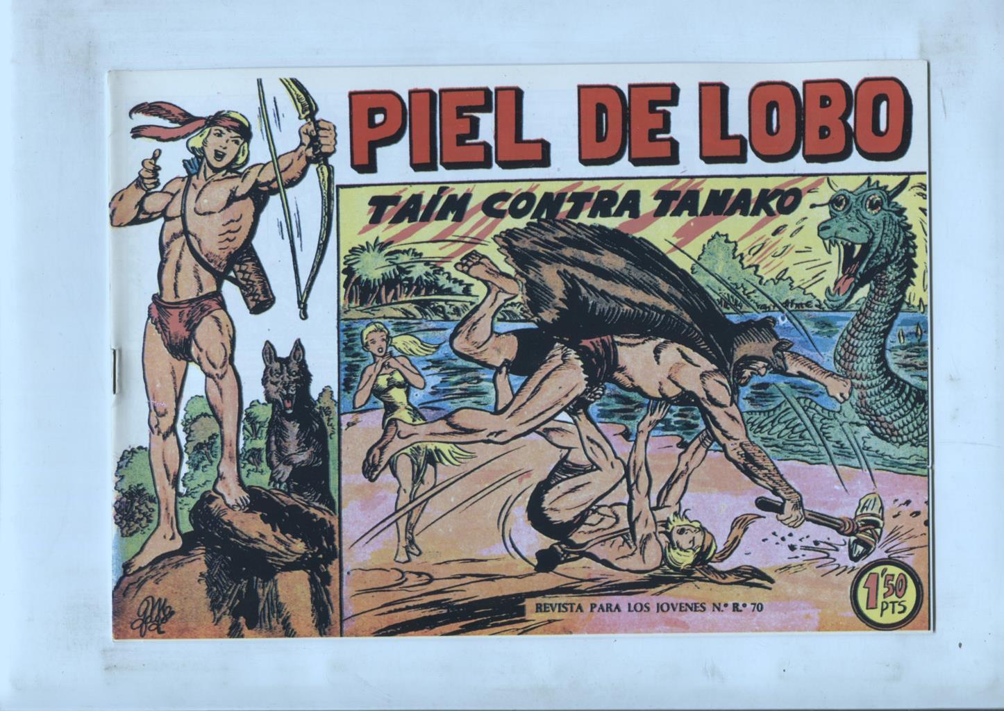 Facsimil: Piel de Lobo numero 04: Taim contra Tanako