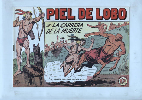 Facsimil: Piel de Lobo numero 06: la carrera de la muerte