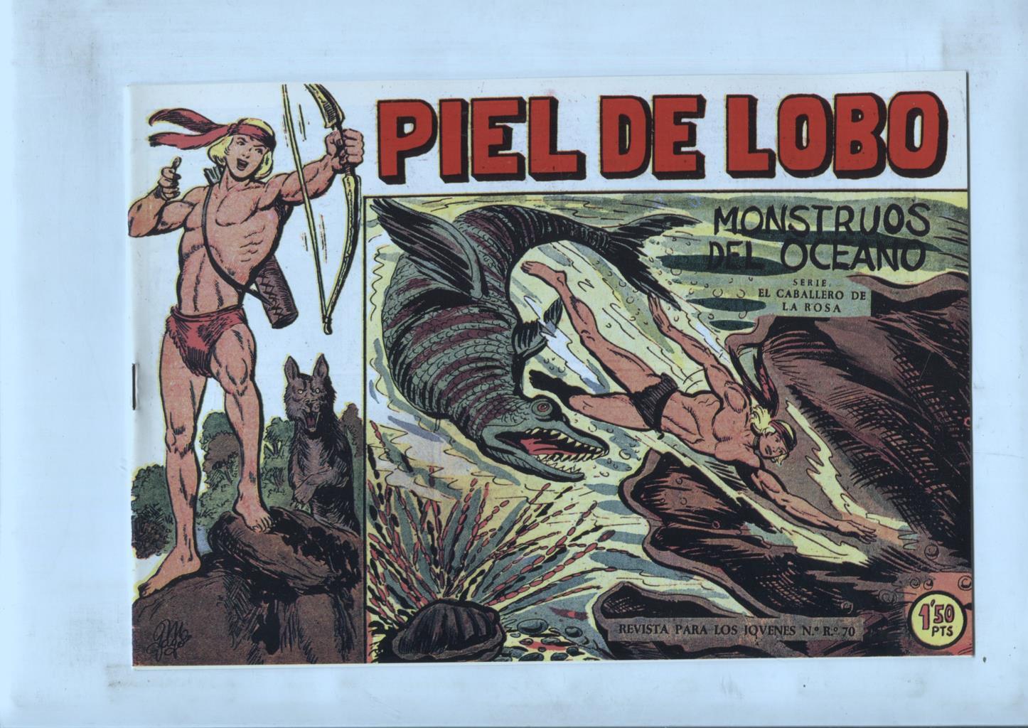 Facsimil: Piel de Lobo numero 07: Monstruos del oceano