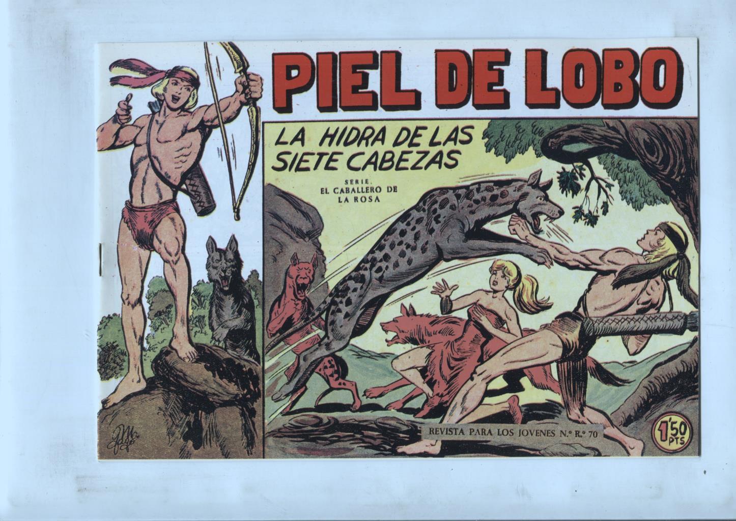 Facsimil: Piel de Lobo numero 08: La hidra de las siete cabezas