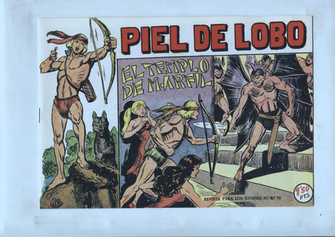 Facsimil: Piel de Lobo numero 12: El templo de marfil