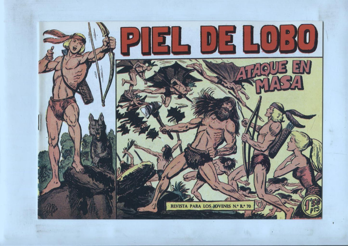Facsimil: Piel de Lobo numero 13: ataque en masa