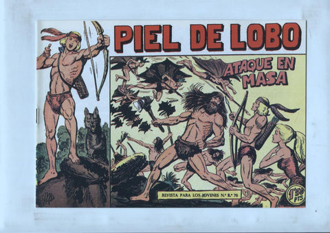 Facsimil: Piel de Lobo numero 13: ataque en masa