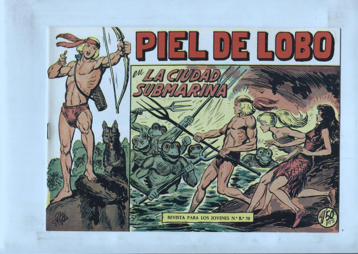 Facsimil: Piel de Lobo numero 14: La ciudad submarina