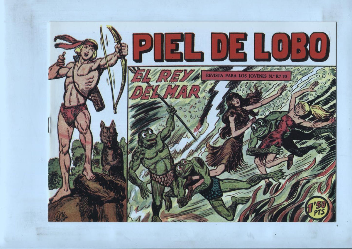 Facsimil: Piel de Lobo numero 16: El rey del mar