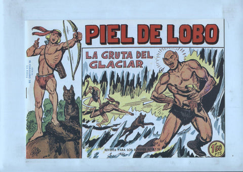 Facsimil: Piel de Lobo numero 18: La gruta del glaciar