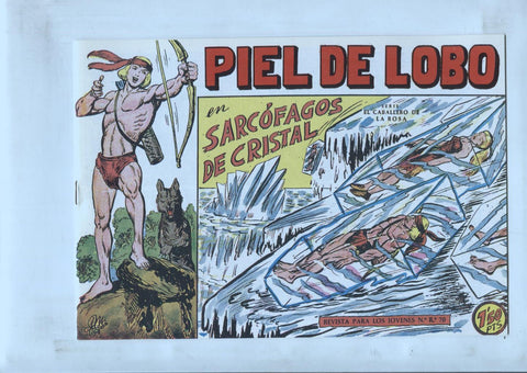 Facsimil: Piel de Lobo numero 19: Sarcofagos de cristal