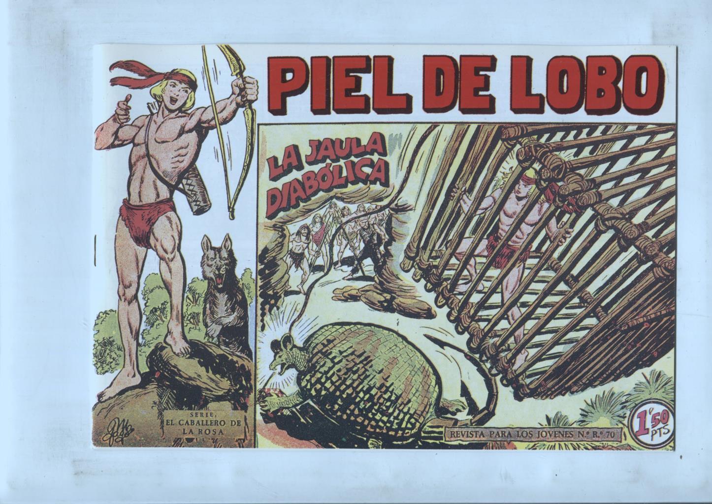 Facsimil: Piel de Lobo numero 21: La jaula diabolica
