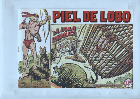 Facsimil: Piel de Lobo numero 21: La jaula diabolica