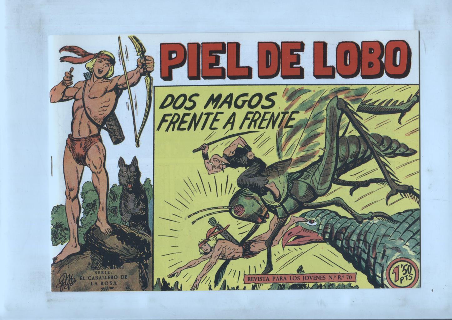 Facsimil: Piel de Lobo numero 22: Dos magos frente a frente