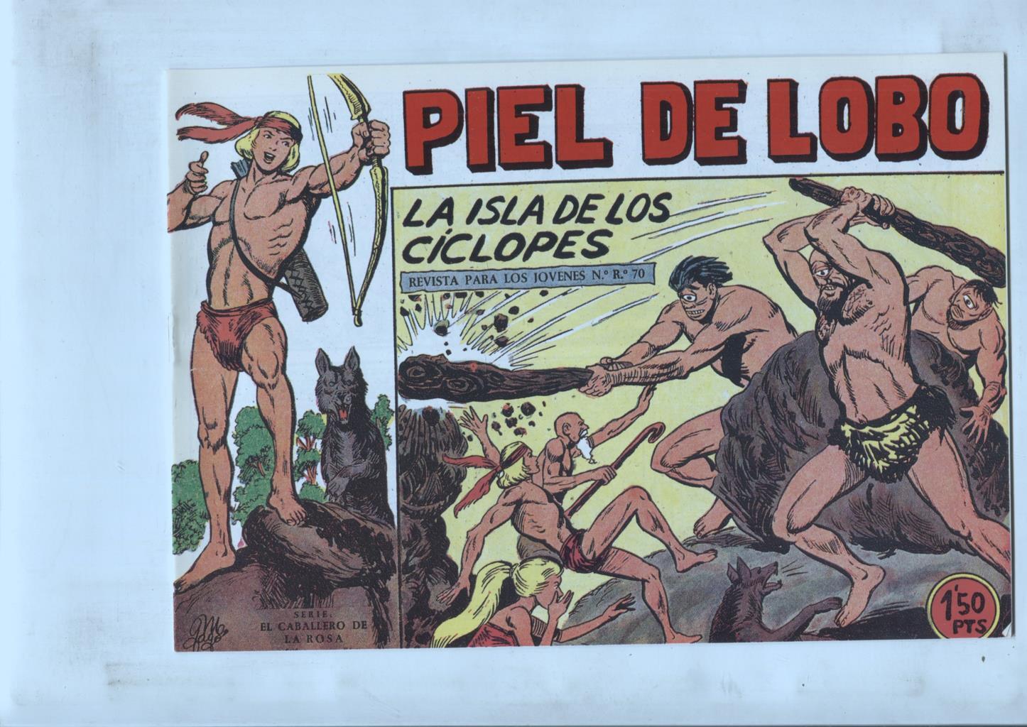 Facsimil: Piel de Lobo numero 30: La isla de los ciclopes