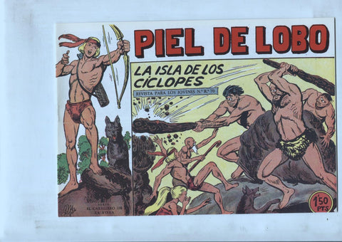 Facsimil: Piel de Lobo numero 30: La isla de los ciclopes